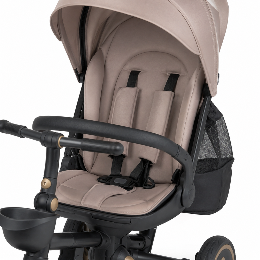 BBP-326014544 Tricicleta ultrapliabila Urbio Plus Mocha Beige functie rotativa si format ultrapliabil BebePrice.ro [5]