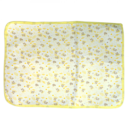 Aleza impermeabila reutilizabila, Baby Bear Yellow, 70x50 cm [4]
