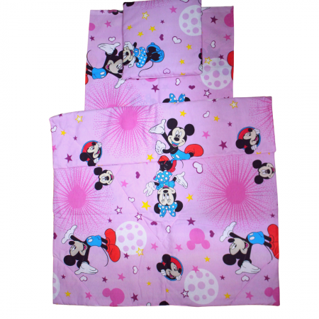 Lenjerie de pat copii Mickey si Minnie - 7 piese [5]