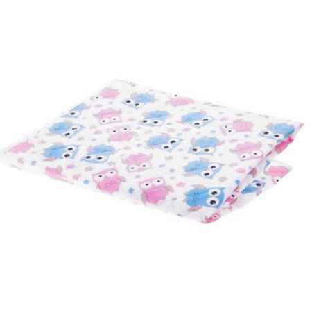 Aleza impermeabila reutilizabila, Color Owl, 70 x 55 cm [0]