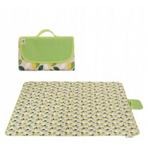 Pled impermeabil, Leaf, 145 x200cm, Green, BebePrice [0]