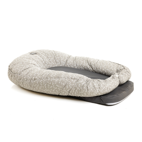 Paturici - Babynest-5-în-1-Cloud5-Gri-premium-pentru-bebelusi---BebePrice.ro