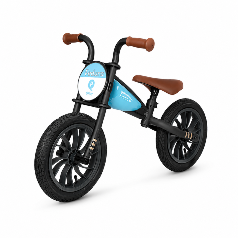 Activitati in aer liber & Vacanta - BBP-3250FED30 Balance bike Feduro Blue 6 ani si 30 kg BebePrice.ro