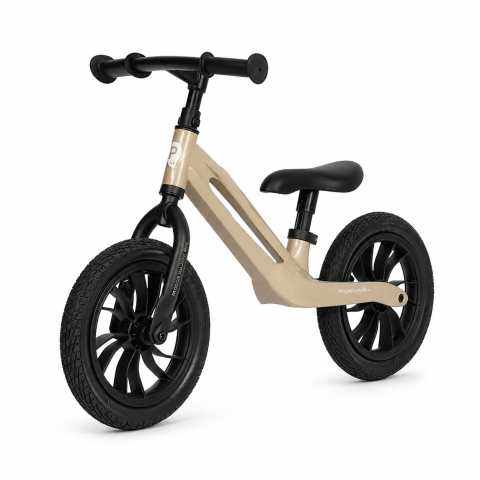 Activitati in aer liber & Vacanta - BBP-325QPRACE41 Balance Bike Racer Platinum roti din cauciuc si elemente de joaca BebePrice.ro