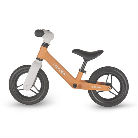 BBP-325010243 Bicicleta fara pedale First Way Cookie Beige manevrare cu o singura mana si 45 50 cm BebePrice.ro [4]