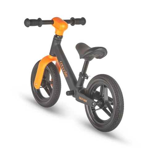 BBP-325010260 Bicicleta fara pedale First Way Orange Shadow manevrare cu o singura mana si 45 50 cm BebePrice.ro [4]