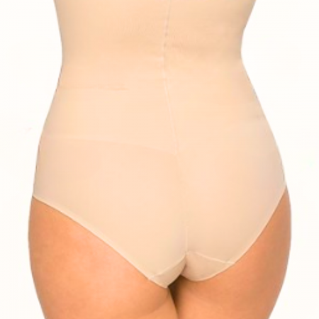 Body modelator cu efect de subtiere, grad de compresie ridicat, Beige, Invisi, BebePrice [5]