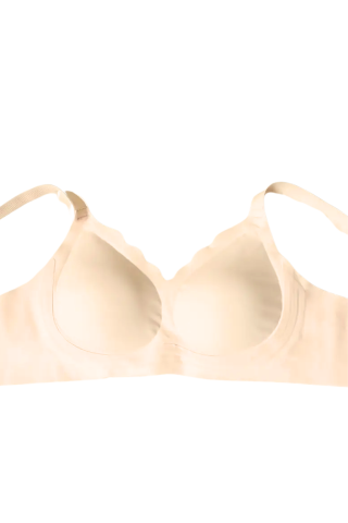 Sutien fara sarma, fara cusaturi, Delicate Shape, Light Beige, BebePrice [1]
