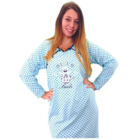 Camasa alaptare Betul,  Turquoise, Bebeprice [0]