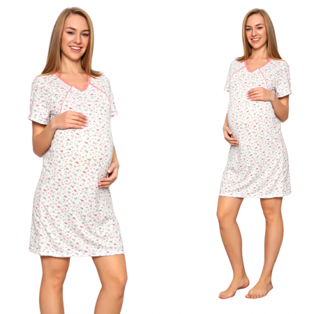 Camasa alaptare Joyelle, White BebePrice [2]