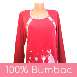 Camasa alaptare Hello Baby, Red BebePrice [1]