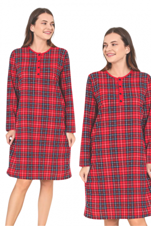 Camasa de alaptare, Christiana, Red, Maneca Lunga, Bebeprice [2]