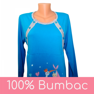 Camasa alaptare Hello Baby, Blue BebePrice [3]