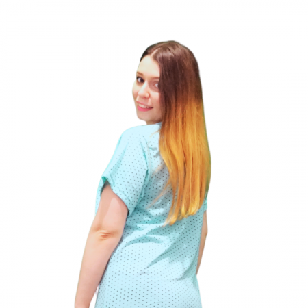 Camasa alaptare Little Ballerina, Blue BebePrice [1]