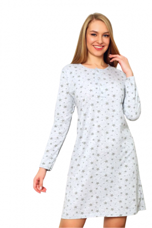 Camasa de alaptare,Sienna, Grey, Maneca Lunga, Bebeprice [4]