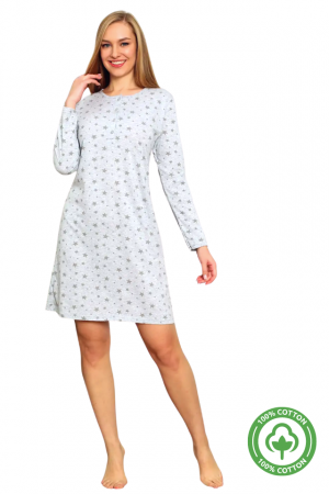 Camasa de alaptare,Sienna, Grey, Maneca Lunga, Bebeprice [0]