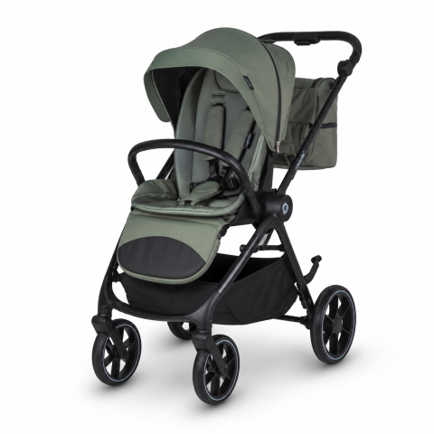 BBP-325065481 Carucior modular 2 in 1 Serry Moss Green centura de siguranta in 5 puncte si sistem de pliere BebePrice.ro [2]