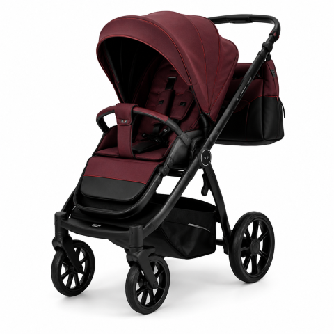 BBP-322065221325080000 Carucior modular 3 in 1 Saliara Cabernet cu Scoica auto i Size Knox Black sistem i-Size si centura de siguranta in 5 puncte BebePrice.ro [20]
