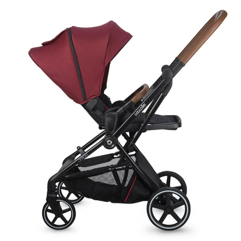 BBP-322065221325080000 Carucior modular 3 in 1 Saliara Cabernet cu Scoica auto i Size Knox Black sistem i-Size si centura de siguranta in 5 puncte BebePrice.ro [7]