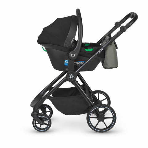BBP-32506548108030650B2 Carucior modular 4 in 1 Serry Moss Green cu Scoica auto i Size Knox Black si Baza ISOFIX i Size Knox sistem i-Size si fixare ISOFIX BebePrice.ro [2]