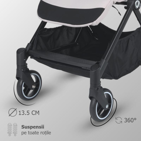 BBP-325032744 Carucior sport cu pliere automata Melia Pearl Mist pliere automata si sistem de pliere BebePrice.ro [8]