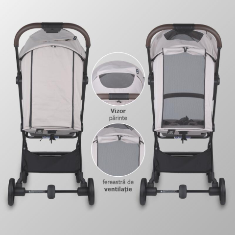 BBP-325032744 Carucior sport cu pliere automata Melia Pearl Mist pliere automata si sistem de pliere BebePrice.ro [6]