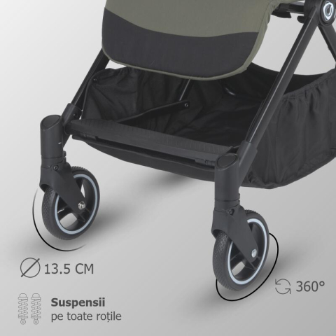 BBP-325032781 Carucior sport cu pliere automata Melia Sage Shadow pliere automata si sistem de pliere BebePrice.ro [10]