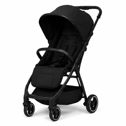 Carucioare - BBP-325QPGRAV60 Carucior sport GRAV cu pliere automata Black centura de siguranta in 5 puncte si pliere automata BebePrice.ro