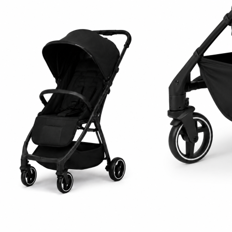 BBP-325QPGRAV60 Carucior sport GRAV cu pliere automata Black centura de siguranta in 5 puncte si pliere automata BebePrice.ro [5]