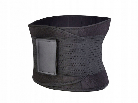 Centura din neopren pentru slabit, Slim Fit,  masura universala, Black,  BebePrice [3]