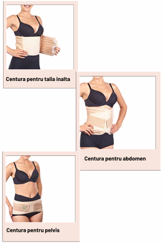 Centura abdominala 3 in1 pentru remodelare si sustinere abdominala, Beige, Beige, BebePrice [2]