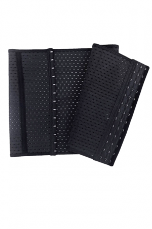 Centura modelatoare tip corset, prindere mos si baba, Black, BebePrice [7]