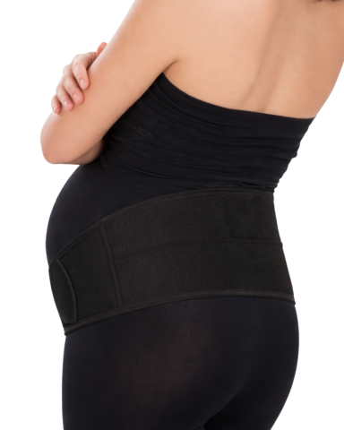 Centura reglabila pentru gravide, sustinere abdominala in timpul sarcinii,White [2]