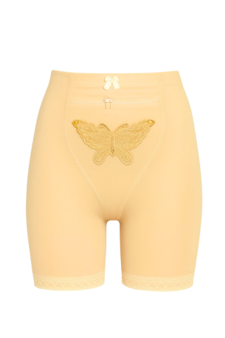 Chilot modelator Zipper cu picior, Beige, BebePrice [2]