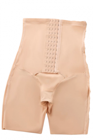Colant modelator Invisi, corset, prindere mos si baba, talie de viespe, Beige, BebePrice [3]
