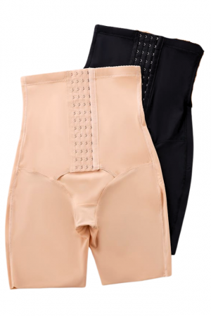 Colant modelator Invisi,corset prindere mos si baba, talie de viespe, Black, BebePrice [4]