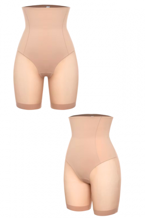 Colant modelator Invisi, cu efect tanga Bej ,BebePrice [3]