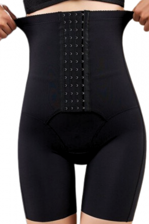Colant modelator Invisi,corset prindere mos si baba, talie de viespe, Black, BebePrice [1]