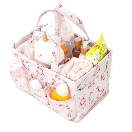 Cos organizator pentru bebelusi, Pinkie, BebePrice [3]