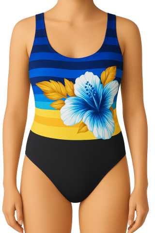 Costume de baie - Costum de baie intreg, Florence, Yellow, BebePrice