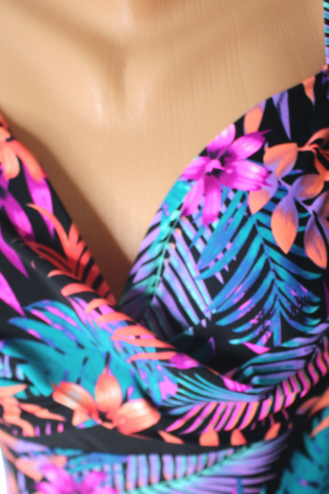 Costum de baie intreg, modelator, Summer Kiss, Ciclame, BebePrice [2]