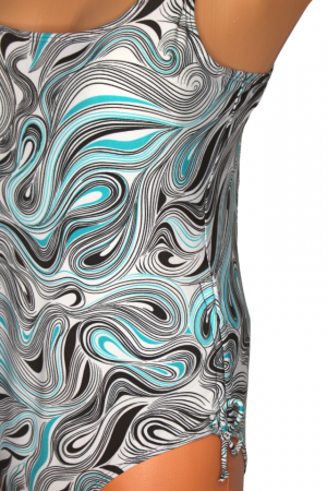 Costum de baie, intreg, Ilussion, Azure, BebePrice [2]