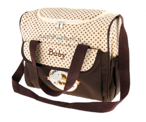 Geanta impermeabila de maternitate si calatorie, MamiGo, Coffee,BebePrice [3]