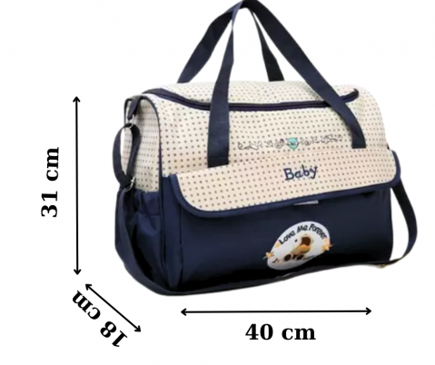 Geanta impermeabila de maternitate si calatorie, MamiGo, Navy,BebePrice [5]