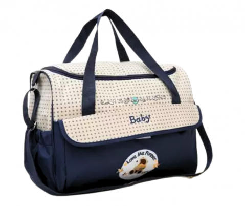 Genti Maternitate & Port Bebe - Geanta impermeabila de maternitate si calatorie, MamiGo, Navy,BebePrice
