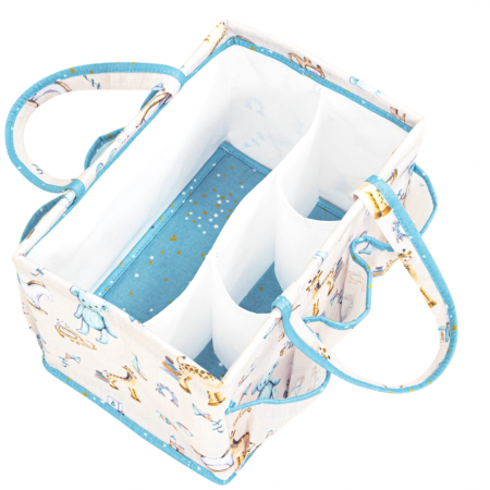 Cos organizator pentru bebelusi, Cerulean, BebePrice [2]