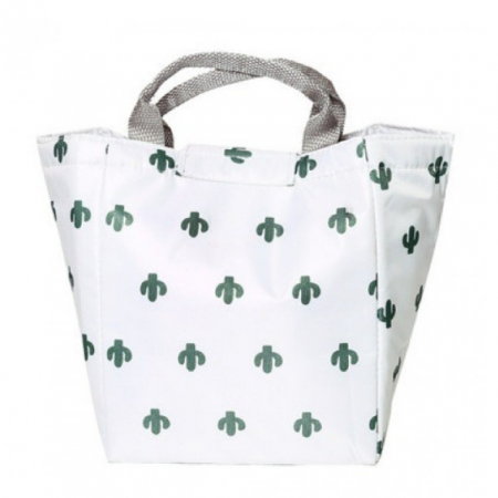 Geanta termoizolanta,Cactus, White [0]