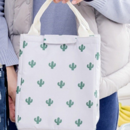 Geanta termoizolanta,Cactus, White [1]