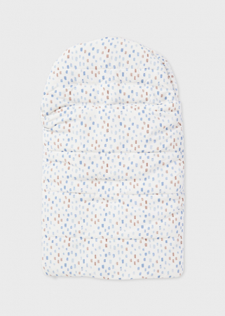 bebeprice Husa carucior Mayoral cu imprimeu Old Blue [1]