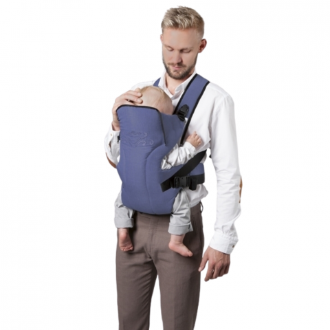 Marsupiu ergonomic, reglabil, Comfy, Lavender, BebePrice [3]